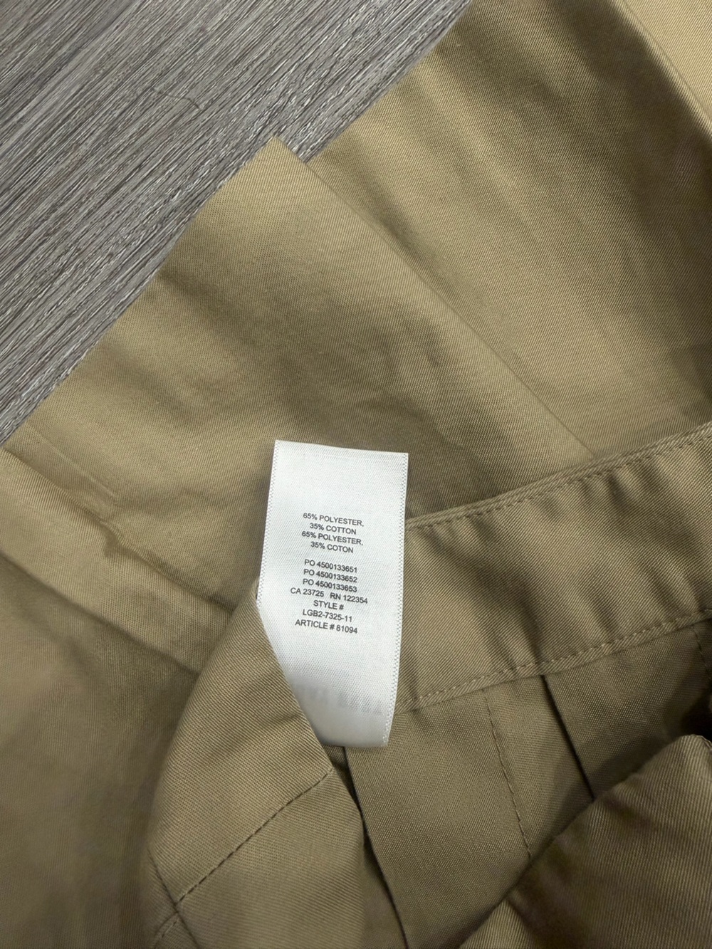 Sunday Best Olive Mini Skirt Size 4 - Picture 6 of 7